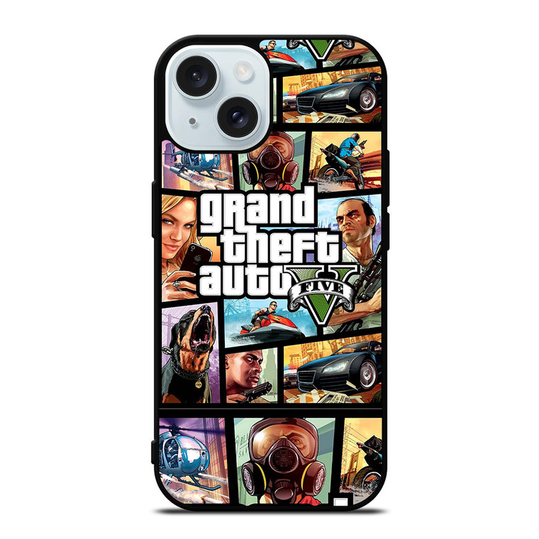 GRAND THEFT AUTO GTA GAME iPhone 15  Case Cover