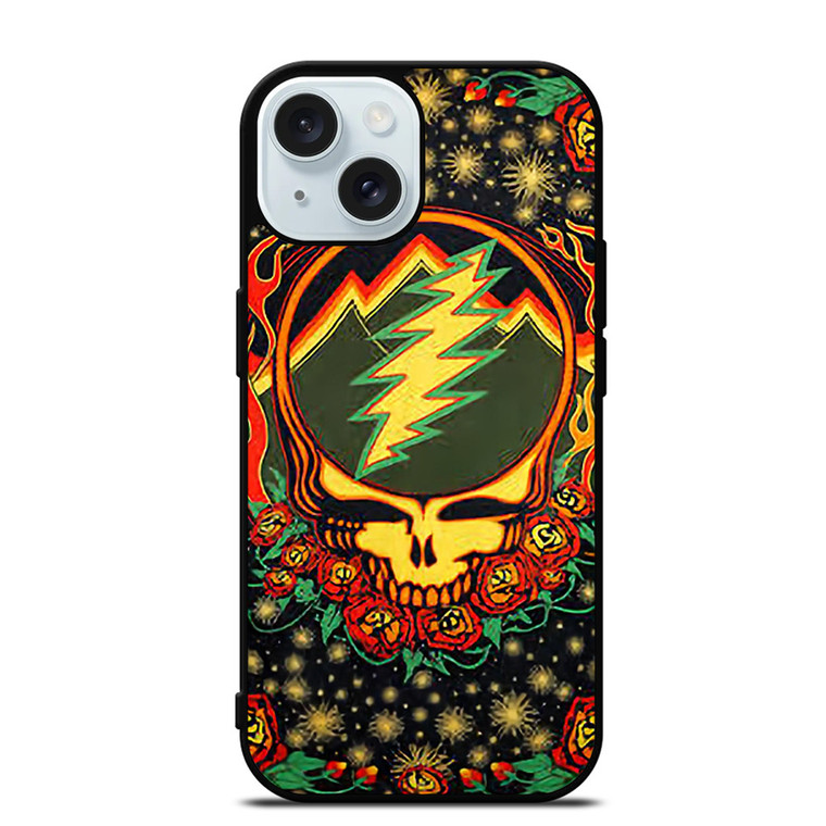 GRATEFUL DEAD ART iPhone 15  Case Cover GRATEFUL DEAD ART iPhone 15  Case Cover