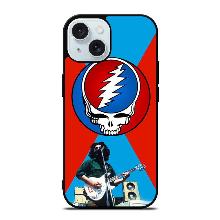 GRATEFUL DEAD JERRY GARCIA GUITAR iPhone 15  Case Cover