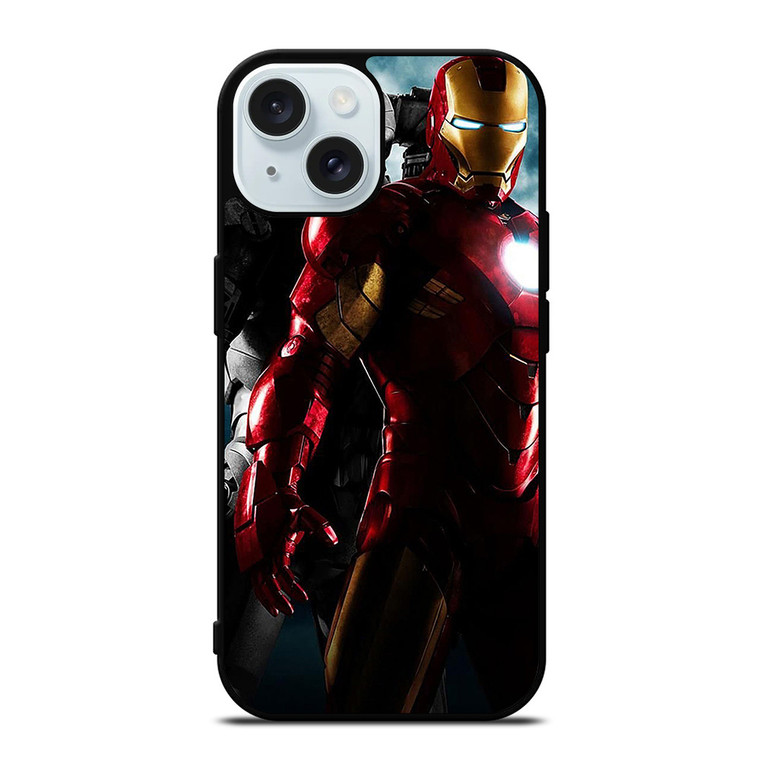 IRON MAN BLACK RED iPhone 15  Case Cover