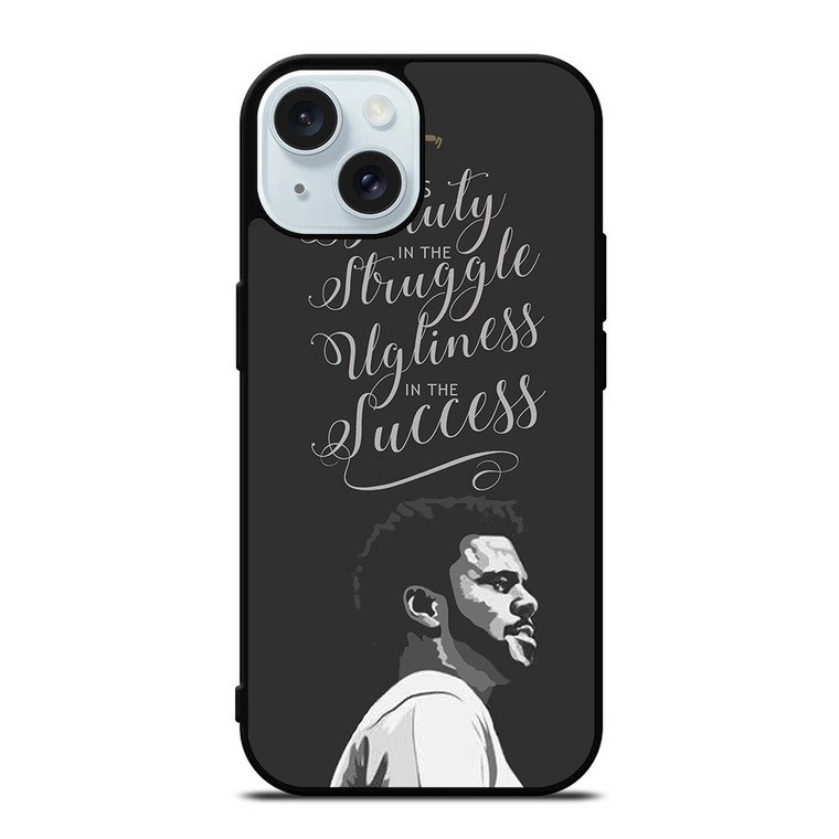 J COLE LOVE YOURZ QUOTES LYRICS iPhone 15  Case Cover