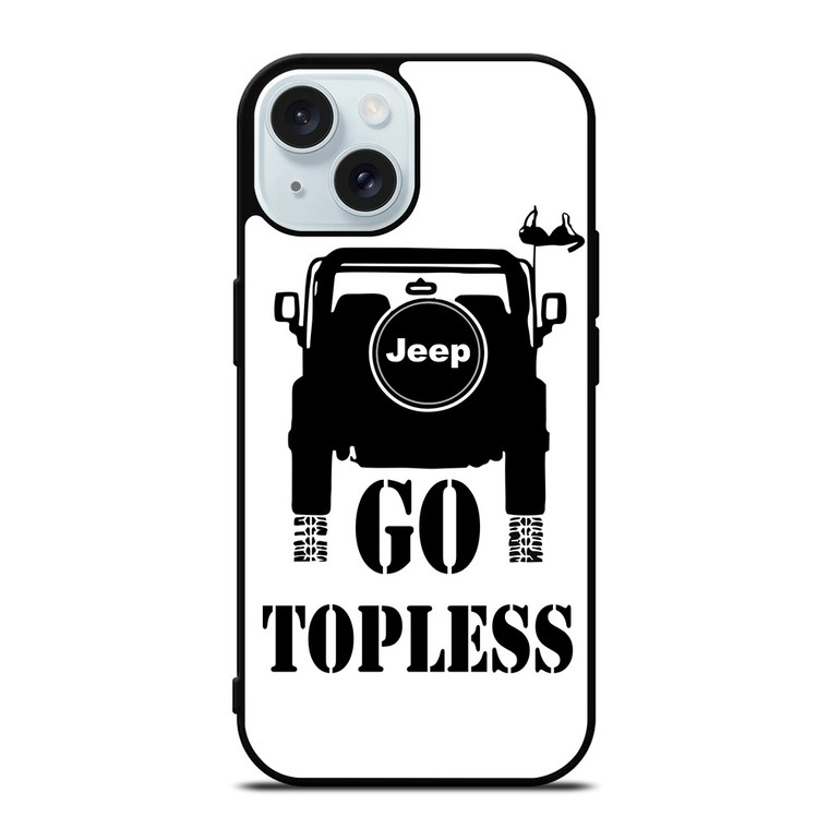 JEEP GO TOPLESS iPhone 15  Case Cover
