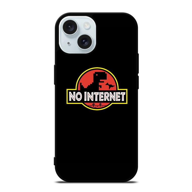 JURASSIC PARK NO INTERNET iPhone 15  Case Cover