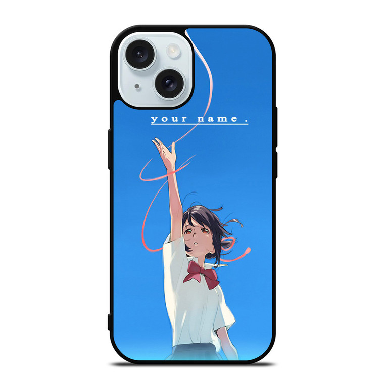 KIMI NO NA WA YOUR NAME ANIME iPhone 15  Case Cover KIMI NO NA WA YOUR NAME ANIME iPhone 15  Case Cover