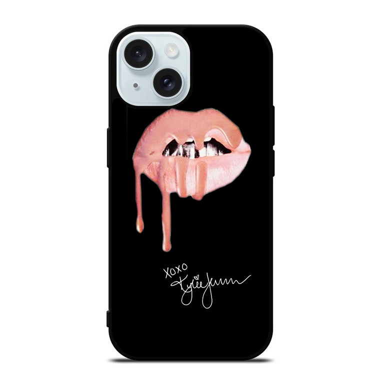KYLIE JENNER LIPS XOXO iPhone 15  Case Cover