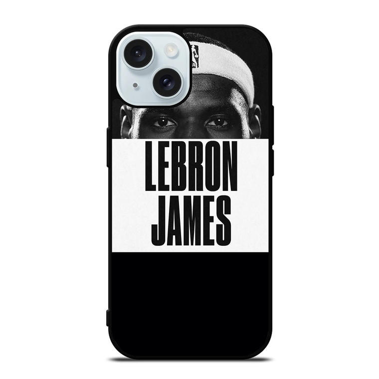 LEBRON JAMES NBA BASKETBALL iPhone 15  Case Cover LEBRON JAMES NBA BASKETBALL iPhone 15  Case Cover