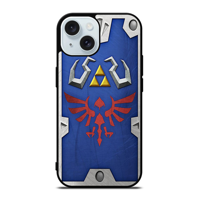 LEGEND OF ZELDA SHIELD iPhone 15  Case Cover