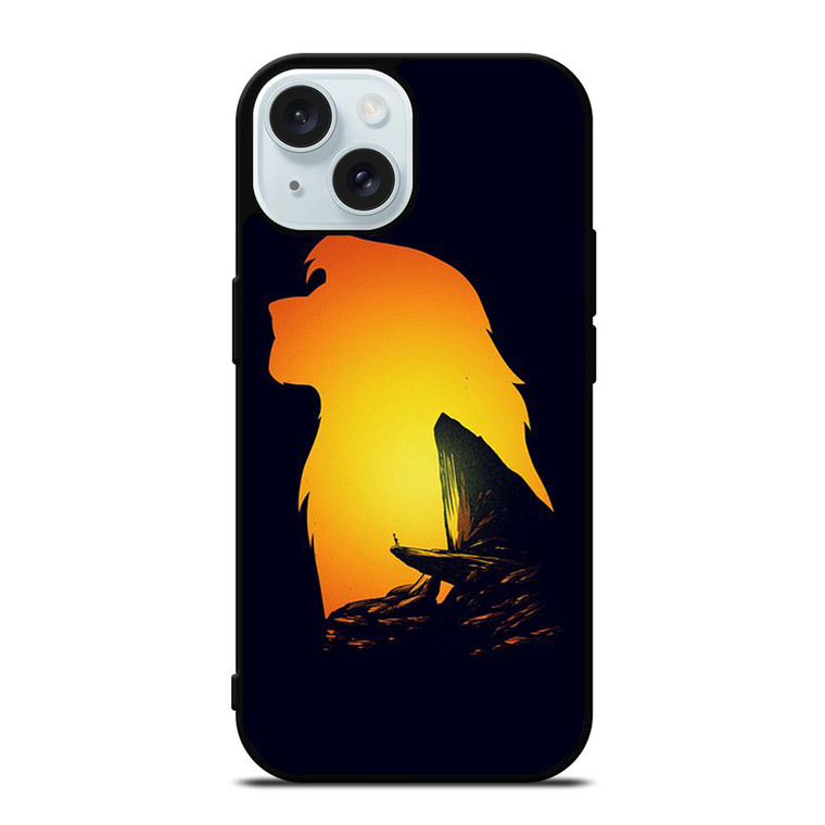 LION KING PRIDE ROCK iPhone 15  Case Cover
