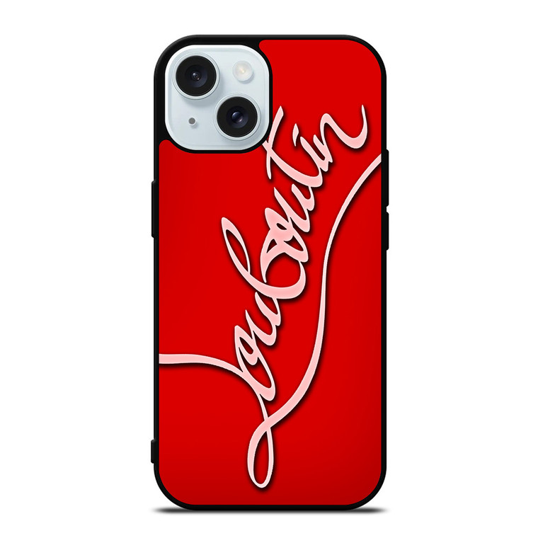LOUBOUTIN SYMBOL iPhone 15  Case Cover