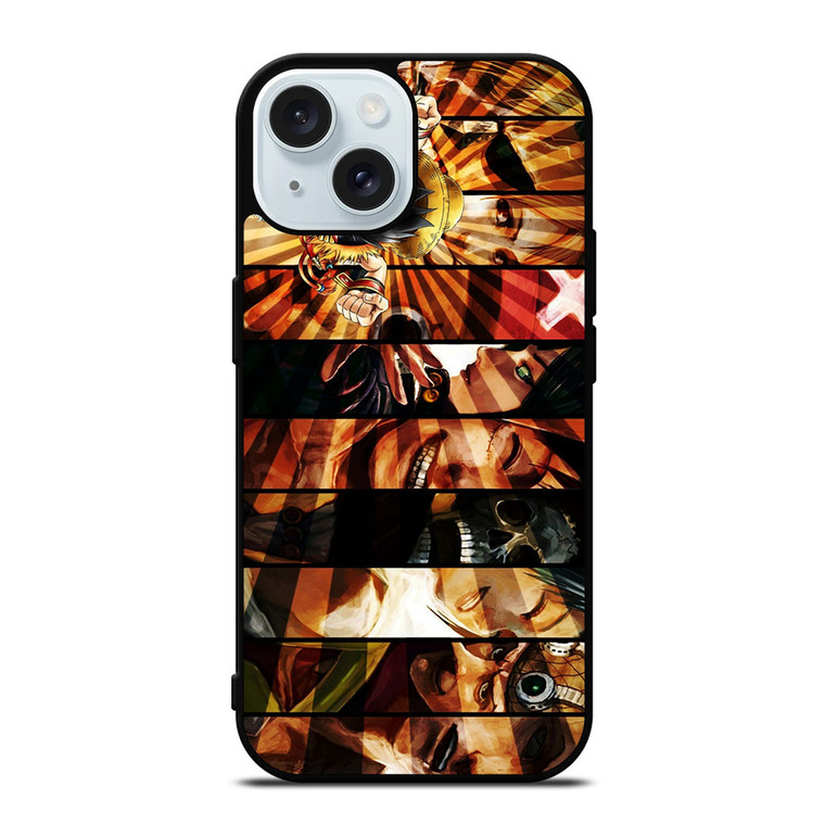 LUFFY ONE PIECE CHARACTER iPhone 15  Case Cover