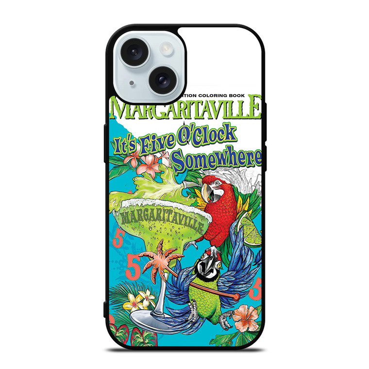 MARGARITAVILLE COLORING BOOK iPhone 15  Case Cover