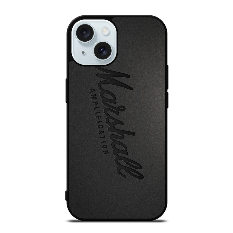 MARSHALL AMPLIFICATION LOGO iPhone 15  Case Cover