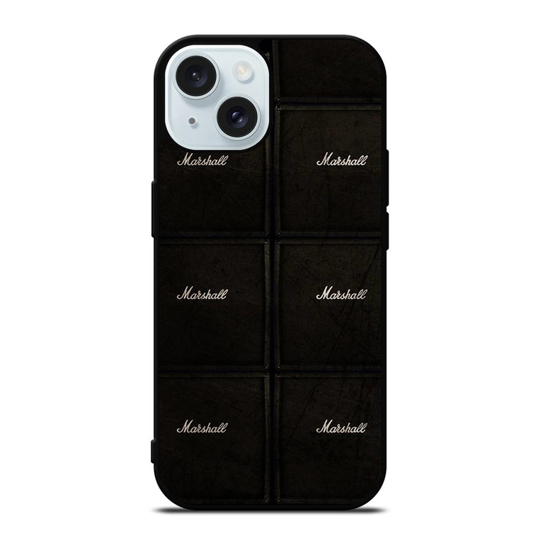 MARSHALL SOUND SYSTEM COLLAGE iPhone 15  Case Cover