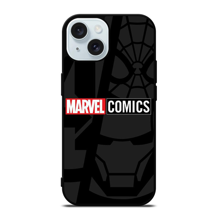 MARVEL COMICS LOGO iPhone 15  Case Cover