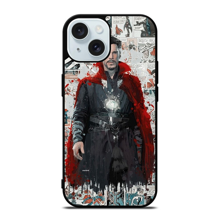MARVEL DOCTOR STRANGE COMIC iPhone 15  Case Cover