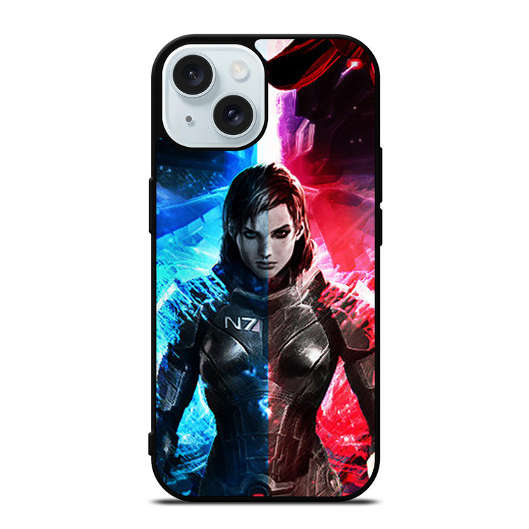 MASS EFFECT FEMSHEP 3 iPhone 15  Case Cover