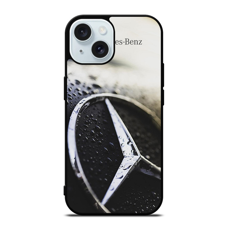 MERCEDES BANZ LOGO CUP AFTER RAIN iPhone 15  Case Cover MERCEDES BANZ LOGO CUP AFTER RAIN iPhone 15  Case Cover