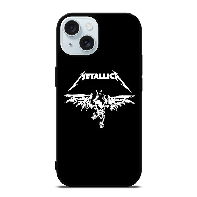 METALLICA BAND LOGO iPhone 15  Case Cover