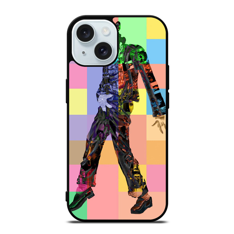 MICHAEL JACKSON MUSIC PARTY ART POP iPhone 15  Case Cover