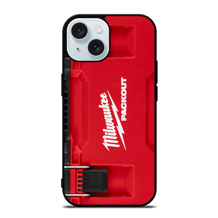 MILWAUKEE TOOLBOX LOGO PACKOUT iPhone 15  Case Cover