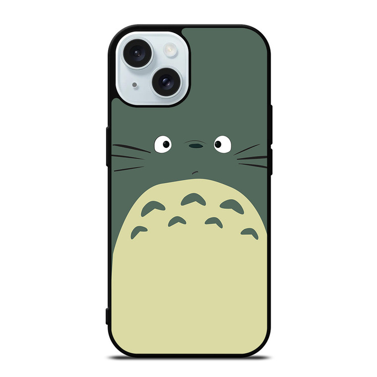 MY NEIGHBOUR TOTORO FACE iPhone 15  Case Cover