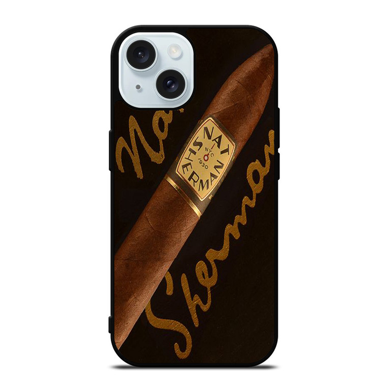 NAT SHERMAN PREMIUM CIGARETTE iPhone 15  Case Cover