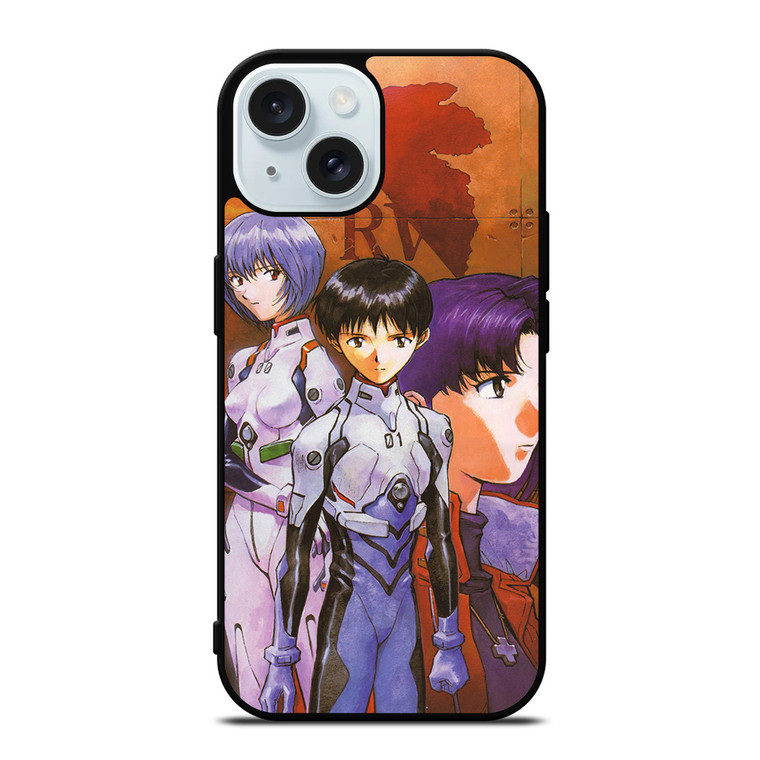 NEON GENESIS EVANGELION iPhone 15  Case Cover