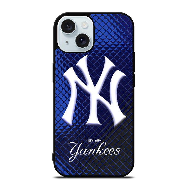 NEW YORK YANKEES BLUE iPhone 15  Case Cover