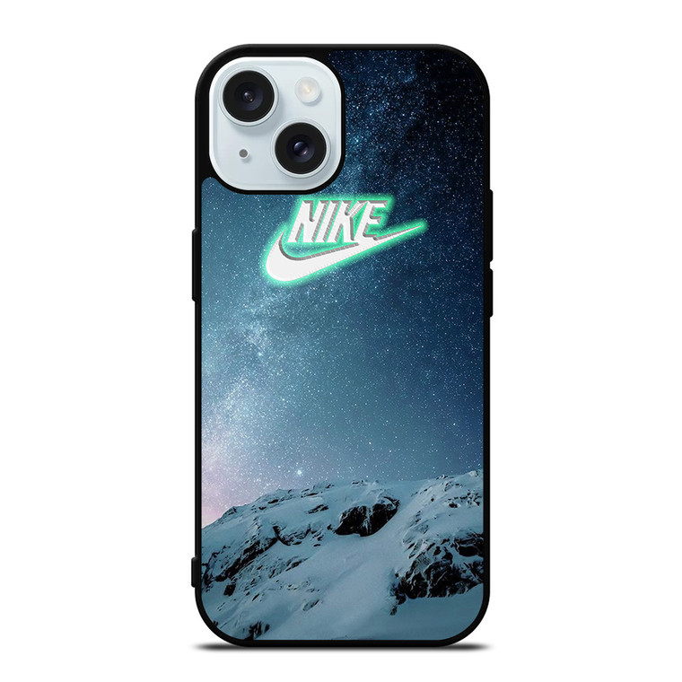 NIKE LOGO GALAXY iPhone 15  Case Cover