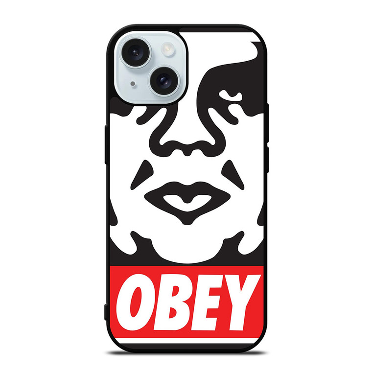 OBEY CLOTHING LOGO iPhone 15  Case Cover