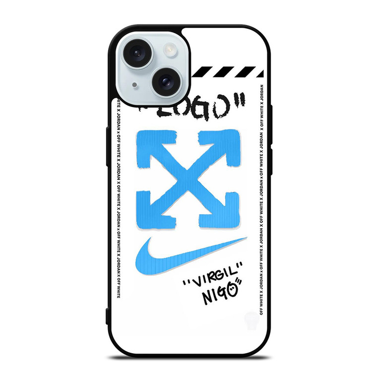 OFFWHITE LOGO VIRGIL NIGO iPhone 15  Case Cover