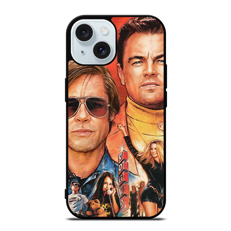 ONCE UPON A TIME IN HOLLYWOOD iPhone 15  Case Cover ONCE UPON A TIME IN HOLLYWOOD iPhone 15  Case Cover