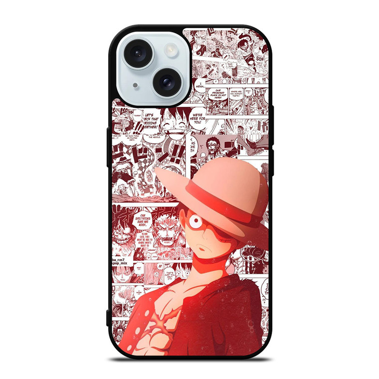 ONE PIECE LUFFY COMIC iPhone 15  Case Cover