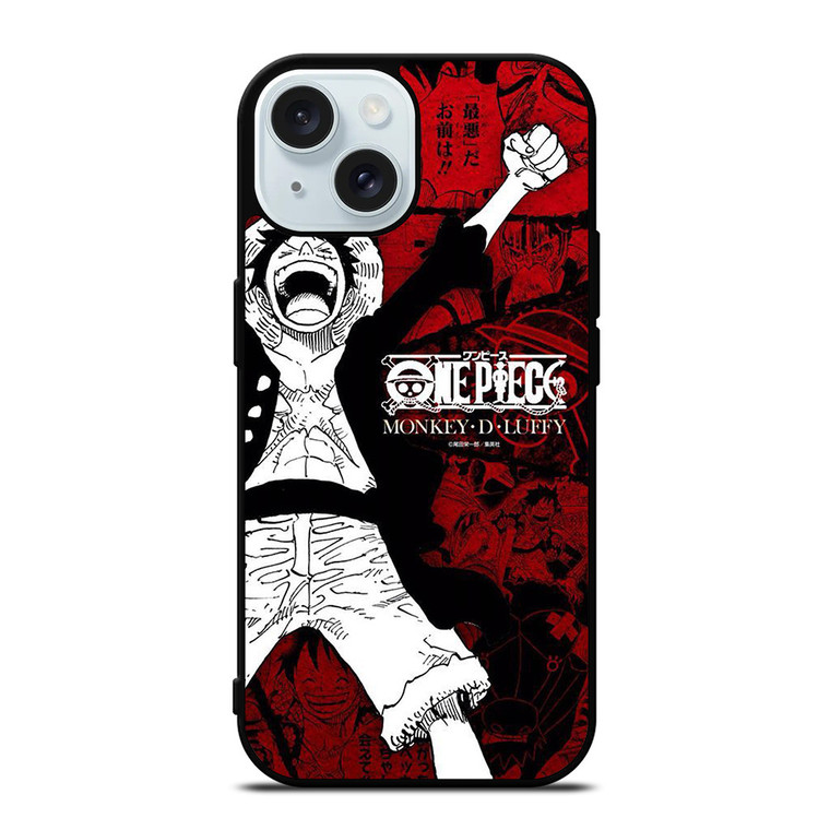 ONE PIECE MONKEY D LUFFY iPhone 15  Case Cover