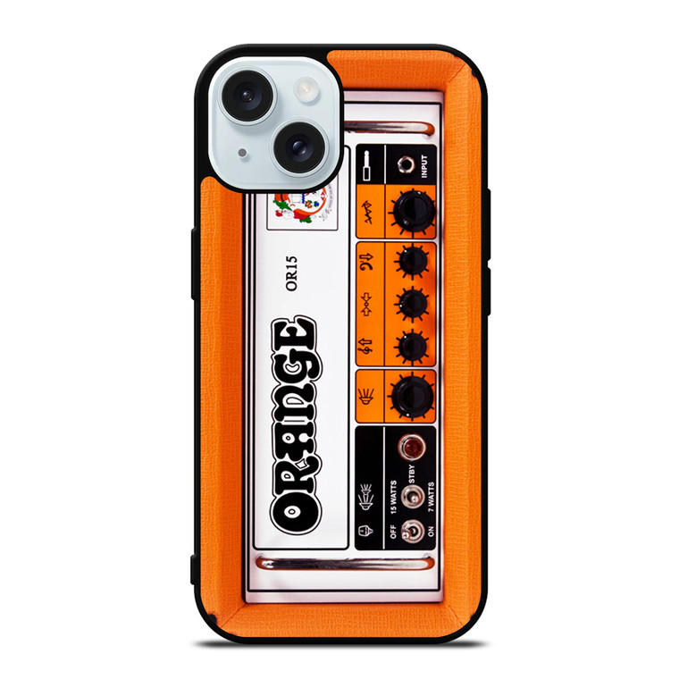 ORANGE AMP GUITAR iPhone 15  Case Cover