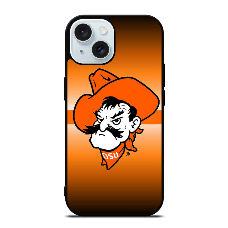 OSU OKLAHOMA STATE COWBOYS FOOTBALL LOGO ICON iPhone 15  Case Cover
