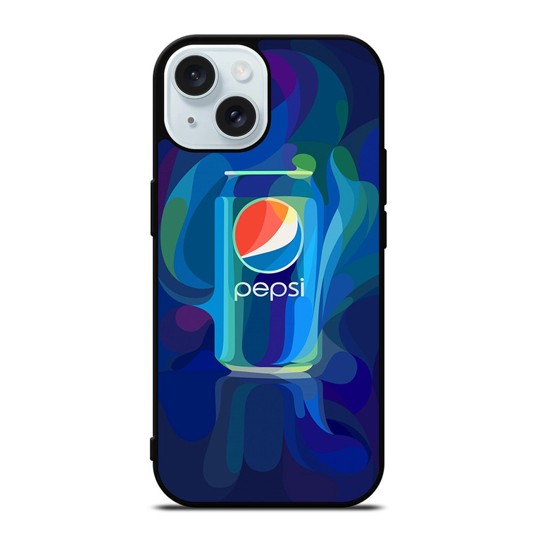 PEPSI DRINK ART LOGO iPhone 15  Case Cover
