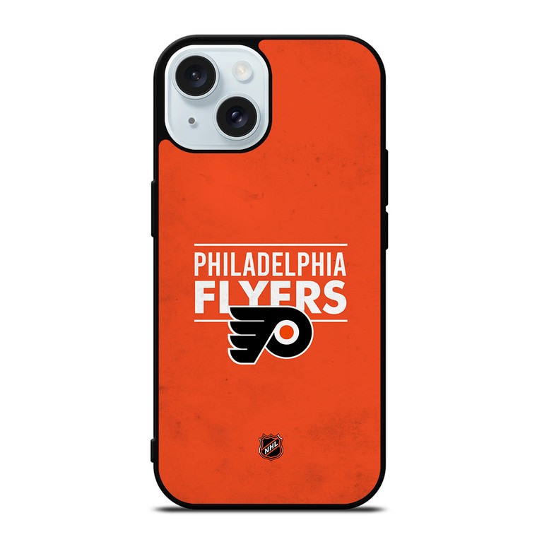 PHILADELPHIA FLYERS NFL LOGO iPhone 15  Case Cover