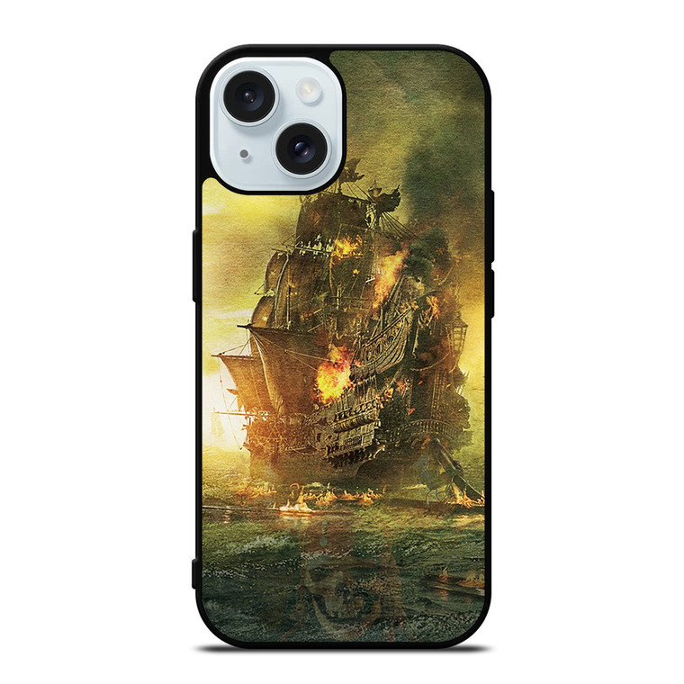 PIRATES OF THE CARIBBEAN BLACK PEARL iPhone 15  Case Cover
