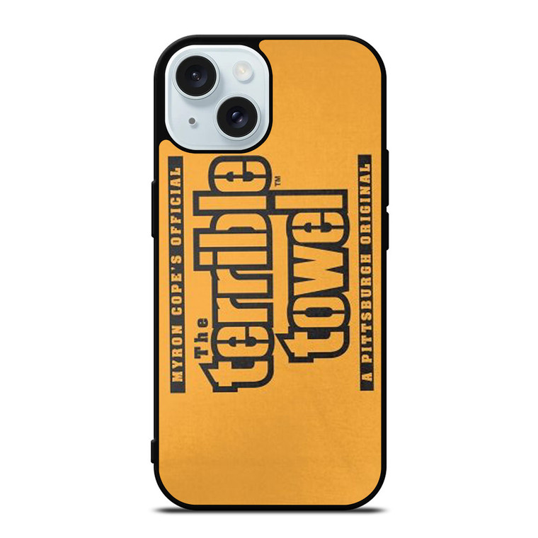 PITTSBURGH STEELERS TOWEL iPhone 15  Case Cover