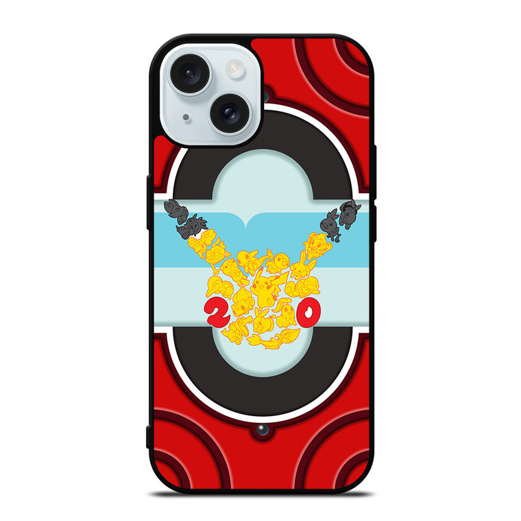 POKEMON TRAINER'S KALOS POKEDEX iPhone 15  Case Cover