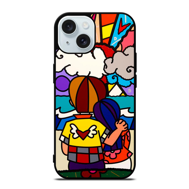 POP ART ROMERO BRITTO iPhone 15  Case Cover