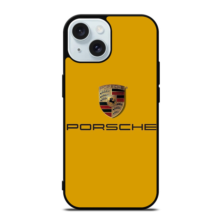 PORSCHE LOGO 3 iPhone 15  Case Cover