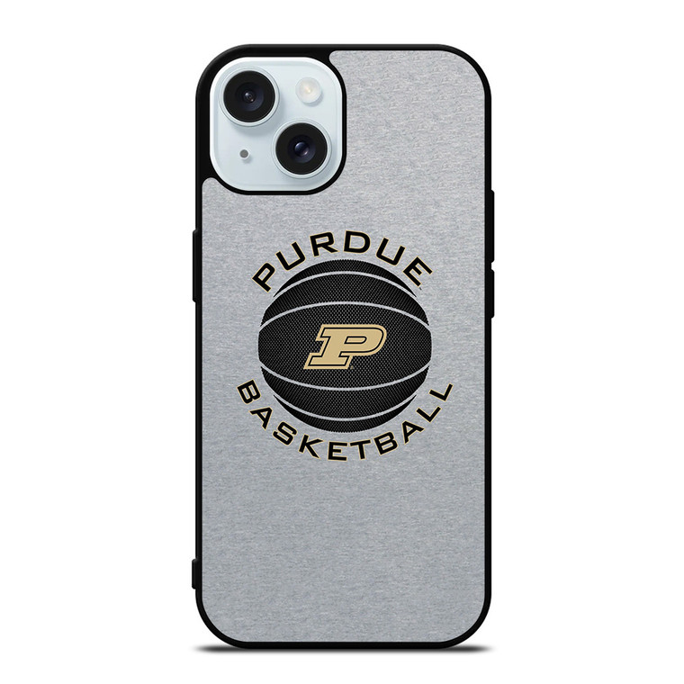 PURDUE UNIVERSITY BASKETBALL LOGO iPhone 15  Case Cover