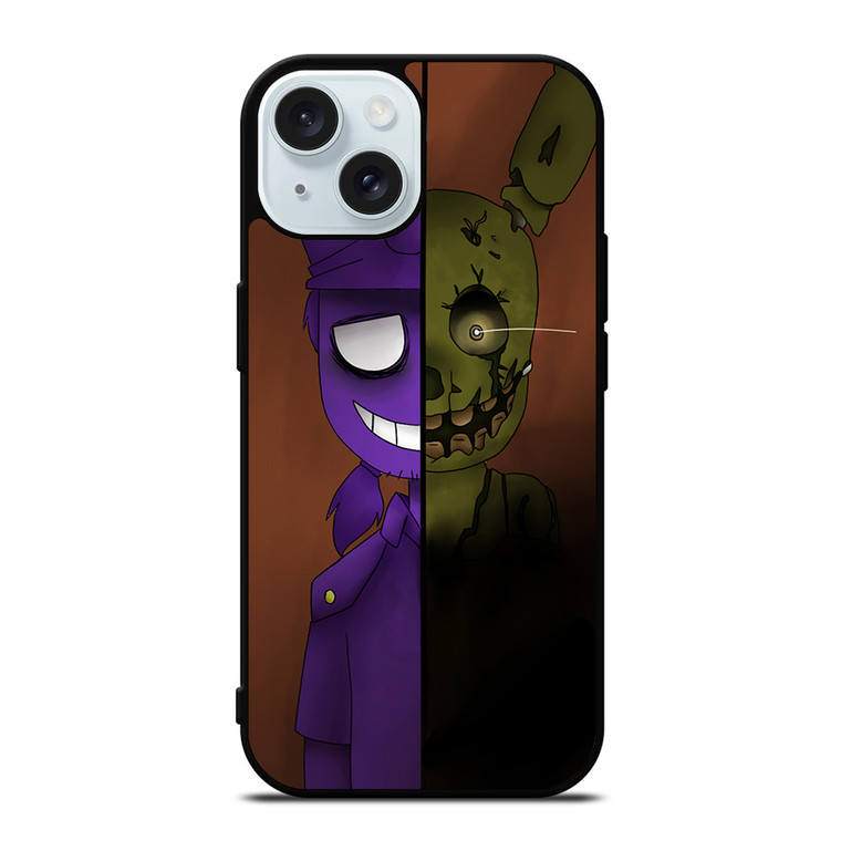 PURPLE GUY VINCENT FIVE NIGHTS AT FREDDYS iPhone 15  Case Cover PURPLE GUY VINCENT FIVE NIGHTS AT FREDDYS iPhone 15  Case Cover