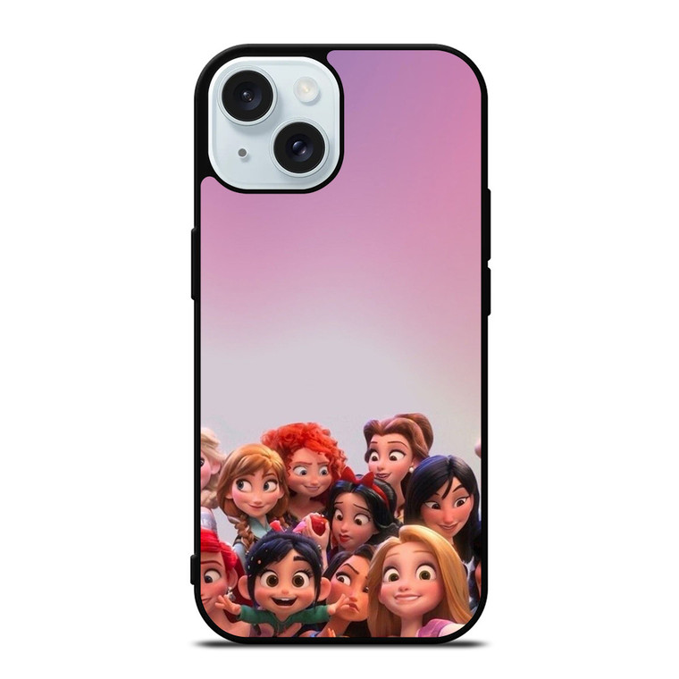 RALPH BREAK THE INTERNET PRINCESSES iPhone 15  Case Cover
