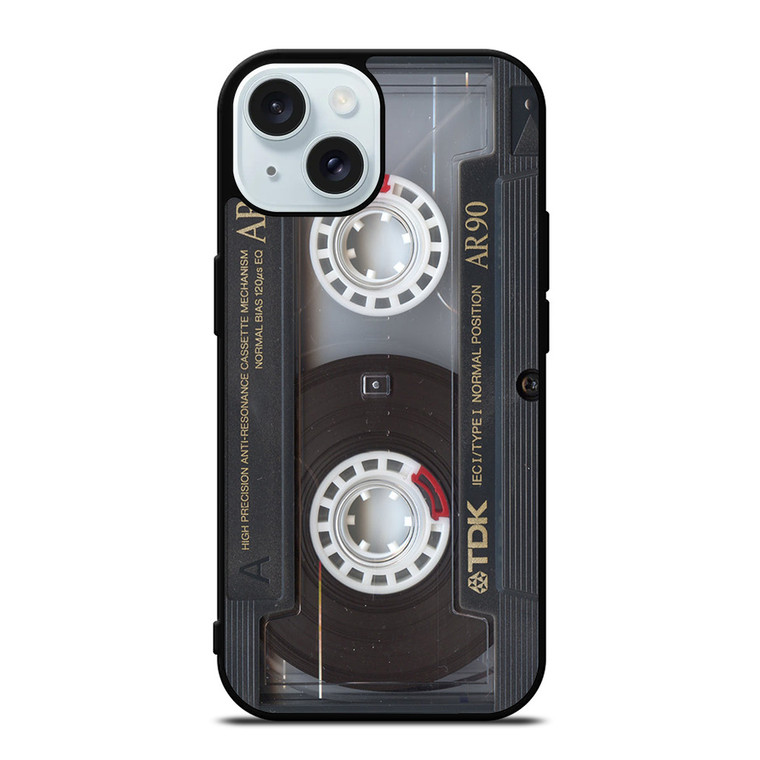 RETRO CASSETTE TAPE 3 iPhone 15  Case Cover