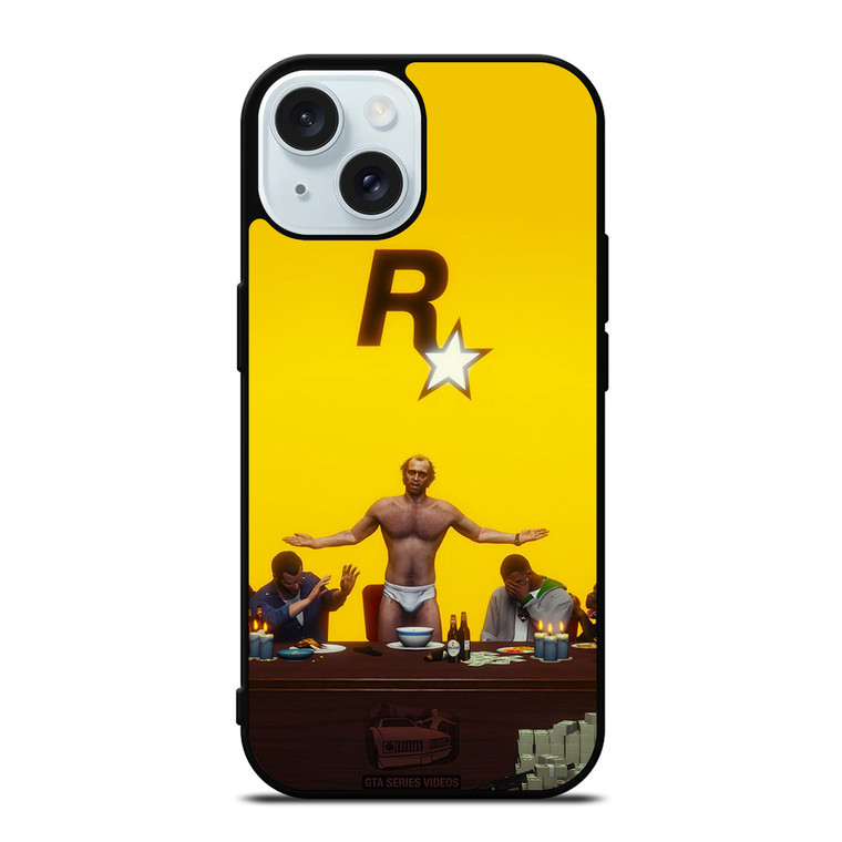 ROCKSTAR GRAND TEFT AUTO V iPhone 15  Case Cover