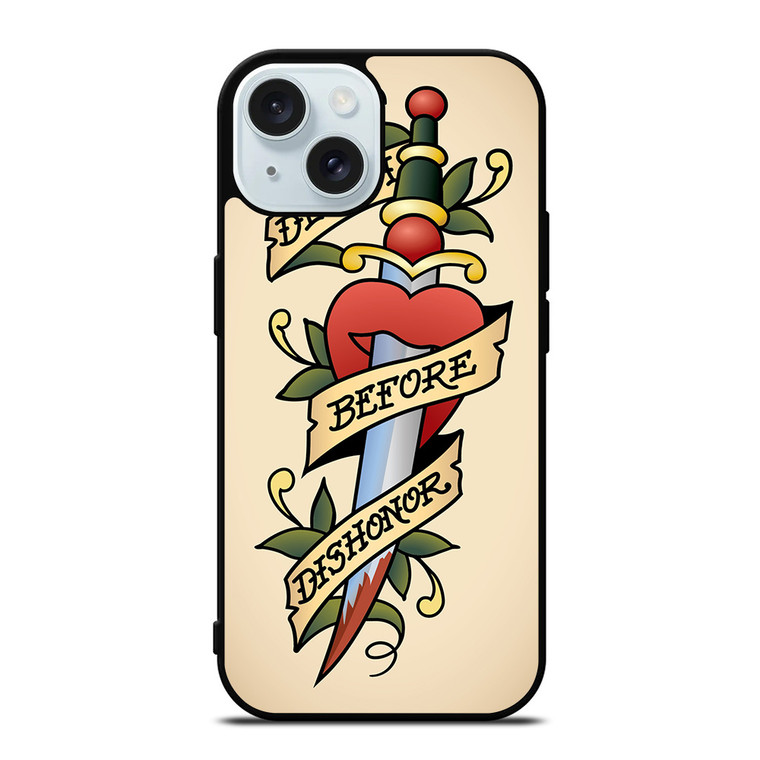 SAILOR JERRY TATTOO iPhone 15  Case Cover