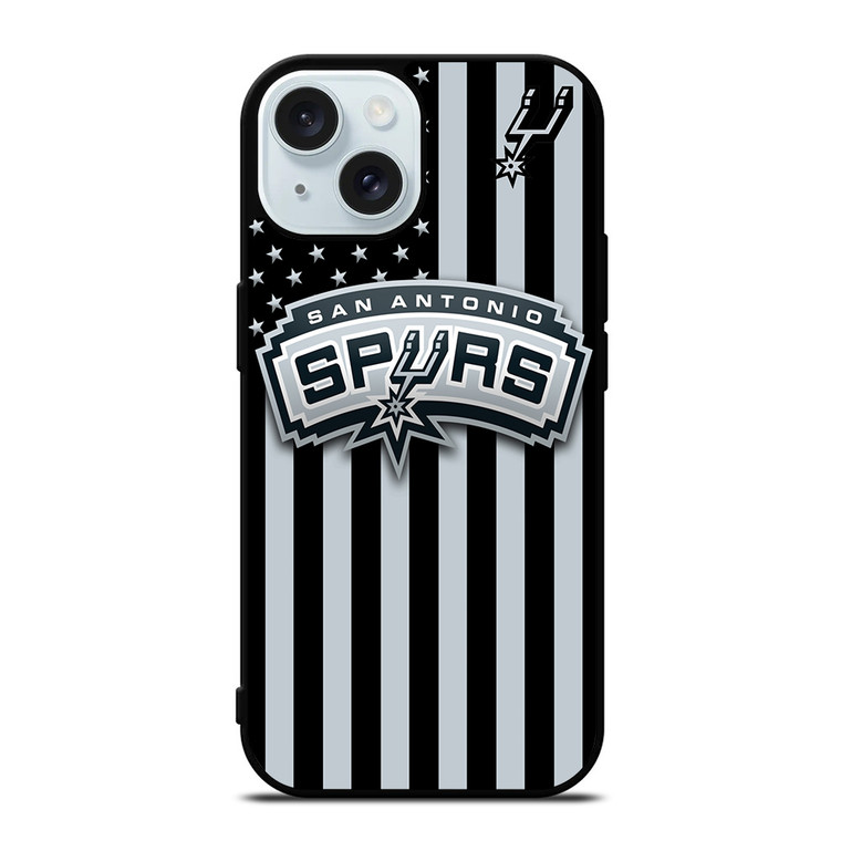 SAN ANTONIO SPURS 3 iPhone 15  Case Cover